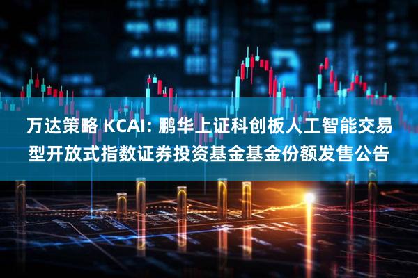 万达策略 KCAI: 鹏华上证科创板人工智能交易型开放式指数证券投资基金基金份额发售公告